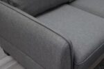 Caria 3 Piece Upholstered Sectional - Image 3