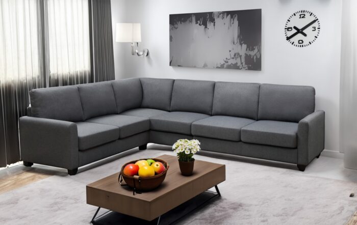 Temel 3 Piece Upholstered Sectional - Image 4