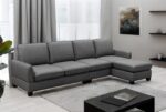 Caria 3 Piece Upholstered Sectional - Image 6