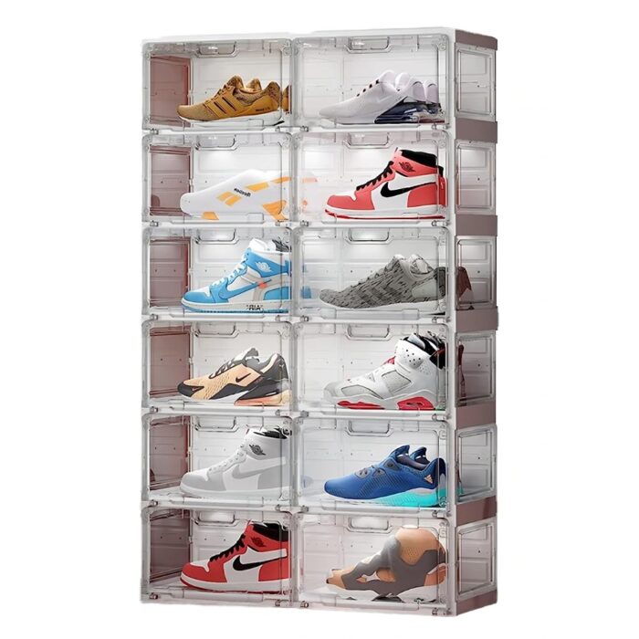 Haibasen Shoe Rack With LED Light - Image 1