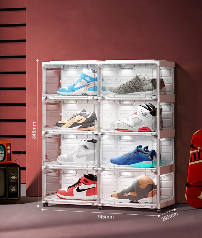 Haibasen Shoe Rack With LED Light - Image 2