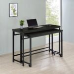 JACK 4 PC COUNTER HT BLACK DINING SET - Image 2