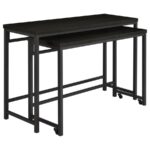 JACK 4 PC COUNTER HT BLACK DINING SET - Image 6