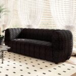 AVERSA BLACK LOVESEAT - Image 3