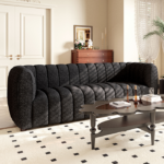 AVERSA BLACK SOFA - Image 3